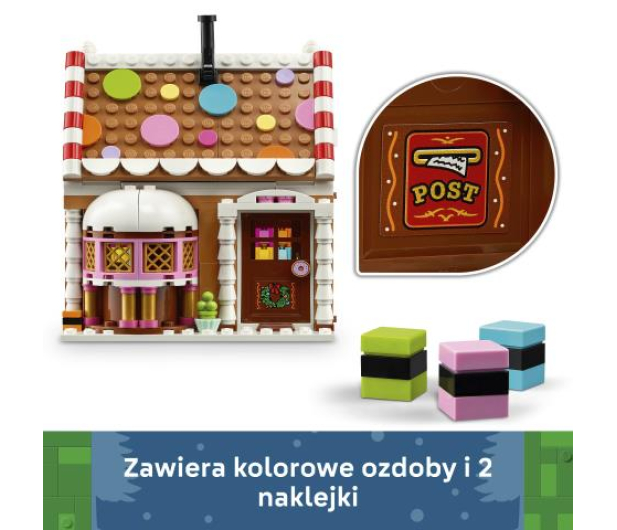LEGO 40809 Świąteczna chatka z piernika - 1577946 - zdjęcie 8